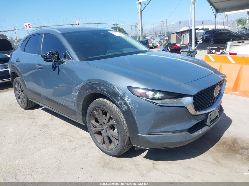 2024 Mazda Cx-30 VIN 3MVDMBCM3RM691856 IAAI salvage auction — LEFT FRONT, Salvage (California), sold $7,650 on 2026-07-22 (photo 1)