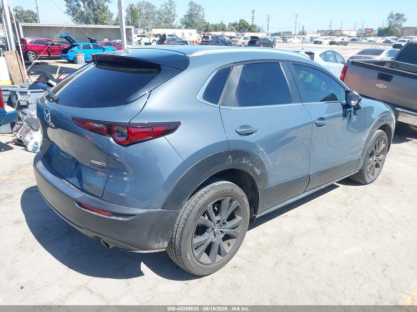 2024 Mazda Cx-30 VIN 3MVDMBCM3RM691856 IAAI salvage auction — LEFT FRONT, Salvage (California), sold $7,650 on 2026-07-22 (photo 4)