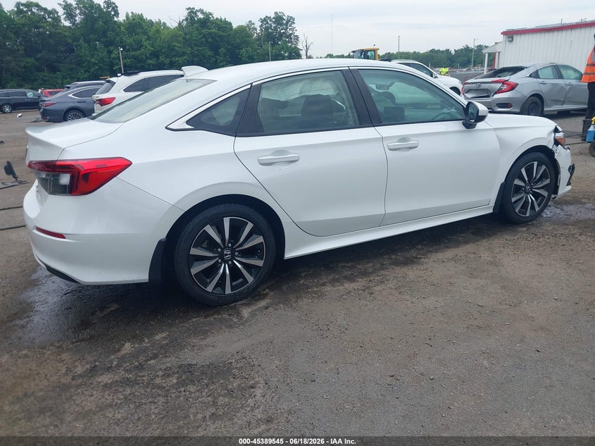 2022 Honda Civic VIN JHMFE1F73NX006085 IAAI salvage auction — FRONT END, Salvage - Greater Than 75% (Maryland), sold $7,350 on 2026-07-15 (photo 4)