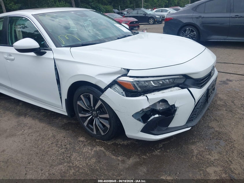 2022 Honda Civic VIN JHMFE1F73NX006085 IAAI salvage auction — FRONT END, Salvage - Greater Than 75% (Maryland), sold $7,350 on 2026-07-15 (photo 6)