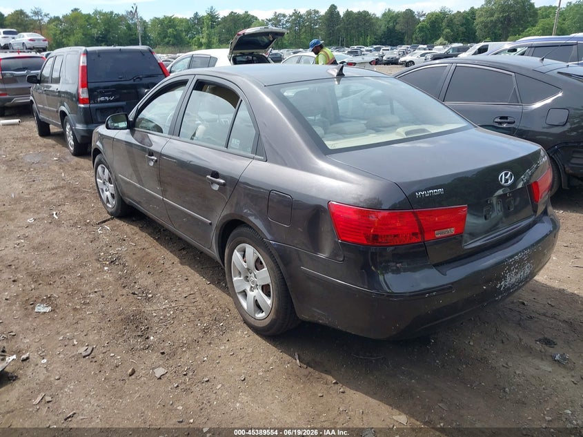 2009 Hyundai Sonata VIN 5NPET46C69H561048 IAAI salvage auction — NORMAL WEAR, Clear (New York), sold $2,600 on 2026-07-15 (photo 3)
