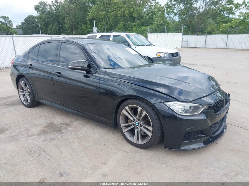 2014 BMW VIN WBA3B9G50ENR91091 IAAI salvage auction — LEFT FRONT, Salvage (Missouri), sold $4,550 on 2026-07-30 (photo 1)
