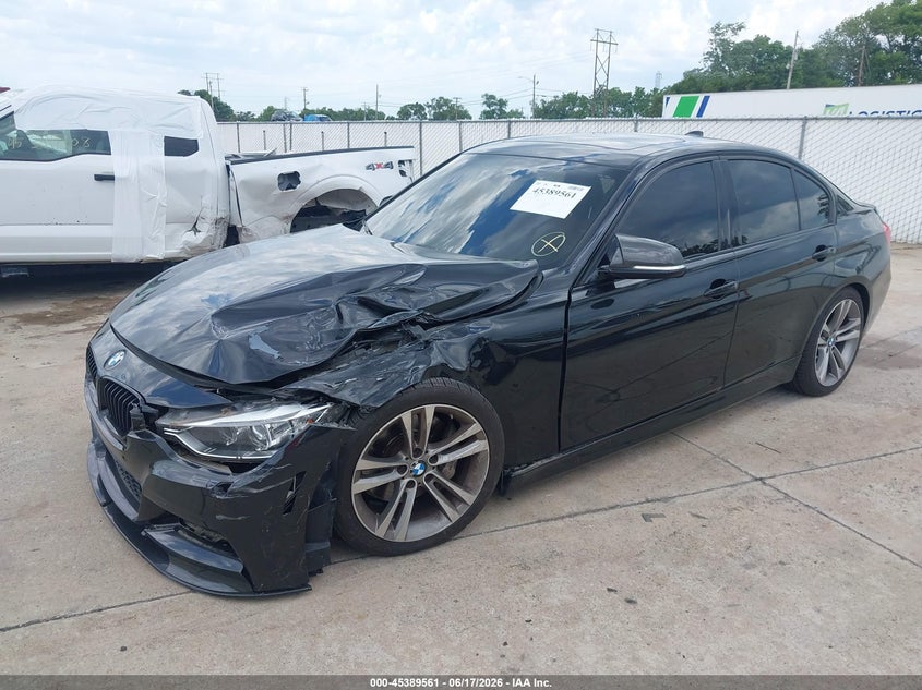 2014 BMW VIN WBA3B9G50ENR91091 IAAI salvage auction — LEFT FRONT, Salvage (Missouri), sold $4,550 on 2026-07-30 (photo 2)