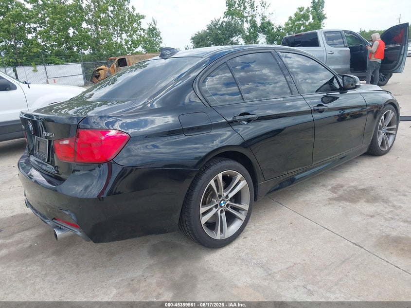 2014 BMW VIN WBA3B9G50ENR91091 IAAI salvage auction — LEFT FRONT, Salvage (Missouri), sold $4,550 on 2026-07-30 (photo 4)