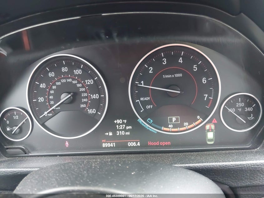 2014 BMW VIN WBA3B9G50ENR91091 IAAI salvage auction — LEFT FRONT, Salvage (Missouri), sold $4,550 on 2026-07-30 (photo 7)