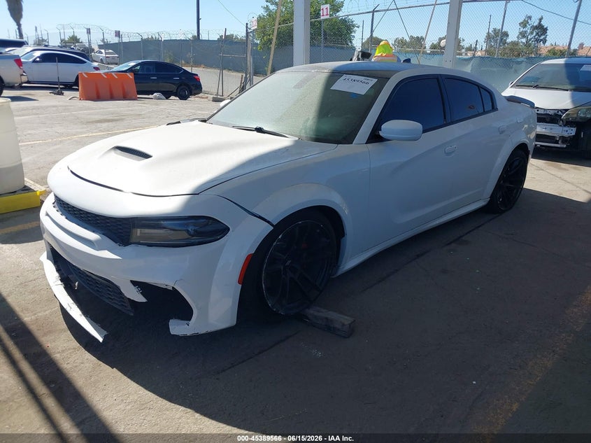 2019 Dodge Charger VIN 2C3CDXGJ1KH558435 IAAI salvage auction — FRONT END, Regular (South Dakota), sold $9,200 on 2026-07-31 (photo 2)