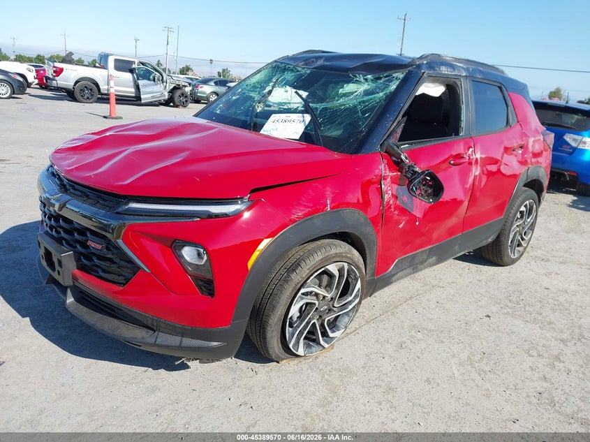 2026 Chevrolet Trailblazer VIN KL79MUSL4TB113837 IAAI salvage auction — ROLLOVER, Salvage Title, sold $2,175 on 2026-07-30 (photo 2)