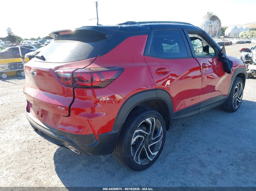 2026 Chevrolet Trailblazer VIN KL79MUSL4TB113837 IAAI salvage auction — ROLLOVER, Salvage Title, sold $2,175 on 2026-07-30 (photo 4)