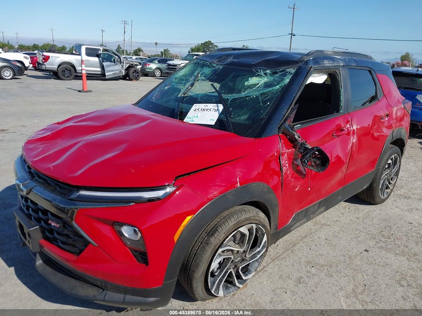 2026 Chevrolet Trailblazer VIN KL79MUSL4TB113837 IAAI salvage auction — ROLLOVER, Salvage Title, sold $2,175 on 2026-07-30 (photo 6)