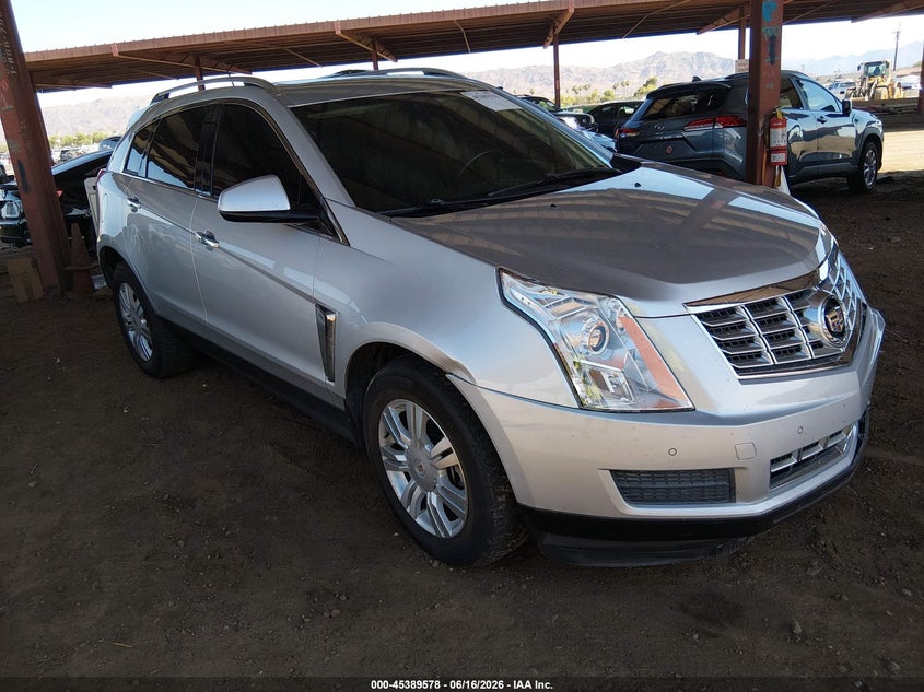 2015 Cadillac Srx VIN 3GYFNBE32FS541850 IAAI salvage auction — REAR END, Salvage Title, sold $1,950 on 2026-07-31 (photo 1)