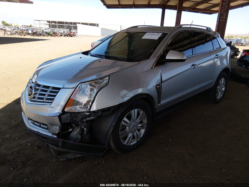 2015 Cadillac Srx VIN 3GYFNBE32FS541850 IAAI salvage auction — REAR END, Salvage Title, sold $1,950 on 2026-07-31 (photo 2)