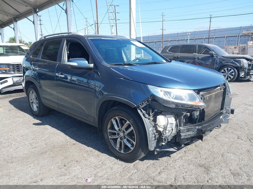 2014 Kia Sorento VIN 5XYKT3A68EG508285 IAAI salvage auction — FRONT END, Salvage Title, sold $775 on 2026-08-01 (photo 1)