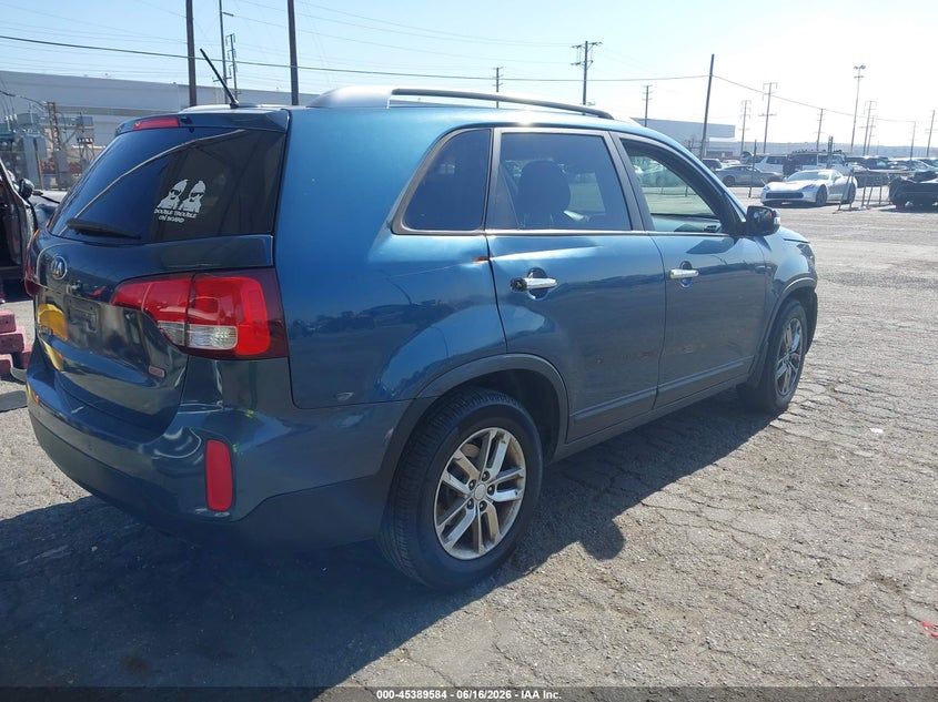 2014 Kia Sorento VIN 5XYKT3A68EG508285 IAAI salvage auction — FRONT END, Salvage Title, sold $775 on 2026-08-01 (photo 4)