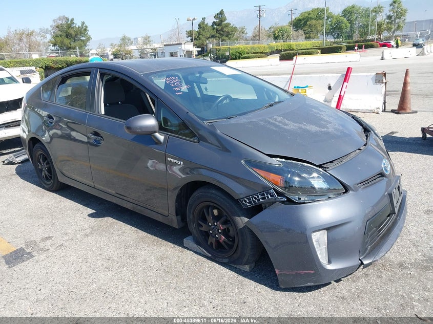 2012 Toyota Prius VIN JTDKN3DUXC5388662 IAAI salvage auction — FRONT END, Salvage (California), sold $1,125 on 2026-07-07 (photo 1)