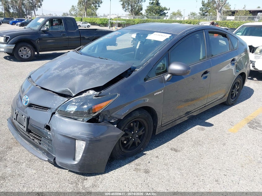2012 Toyota Prius VIN JTDKN3DUXC5388662 IAAI salvage auction — FRONT END, Salvage (California), sold $1,125 on 2026-07-07 (photo 2)
