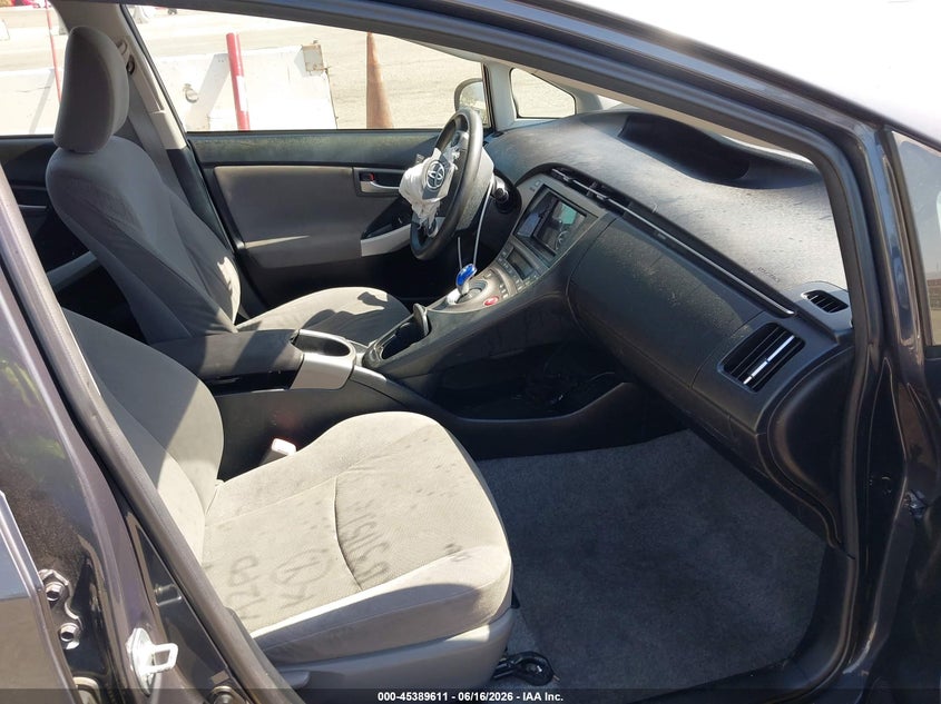2012 Toyota Prius VIN JTDKN3DUXC5388662 IAAI salvage auction — FRONT END, Salvage (California), sold $1,125 on 2026-07-07 (photo 5)