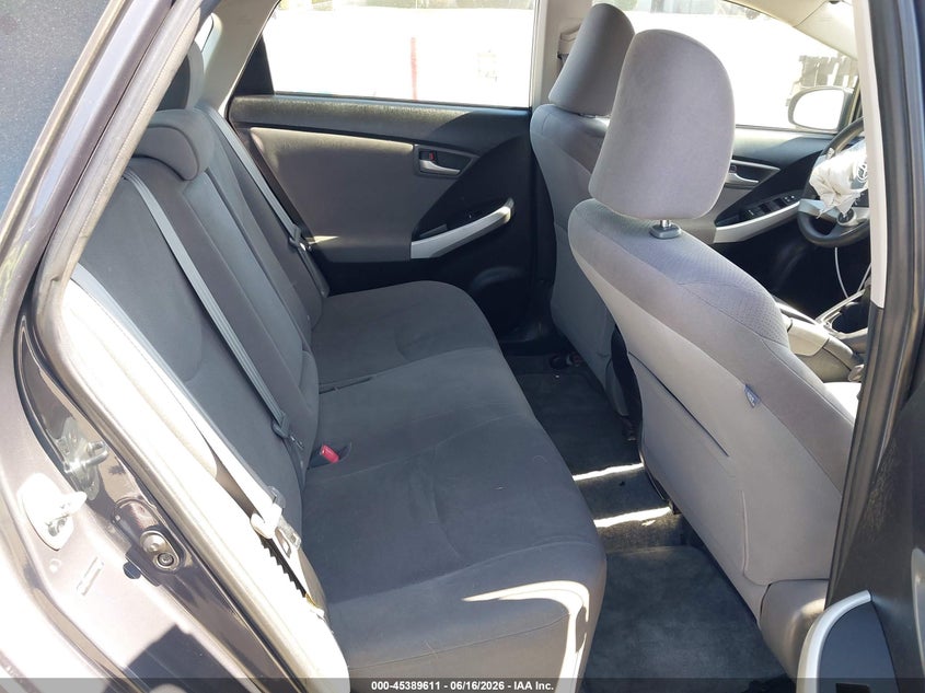 2012 Toyota Prius VIN JTDKN3DUXC5388662 IAAI salvage auction — FRONT END, Salvage (California), sold $1,125 on 2026-07-07 (photo 8)