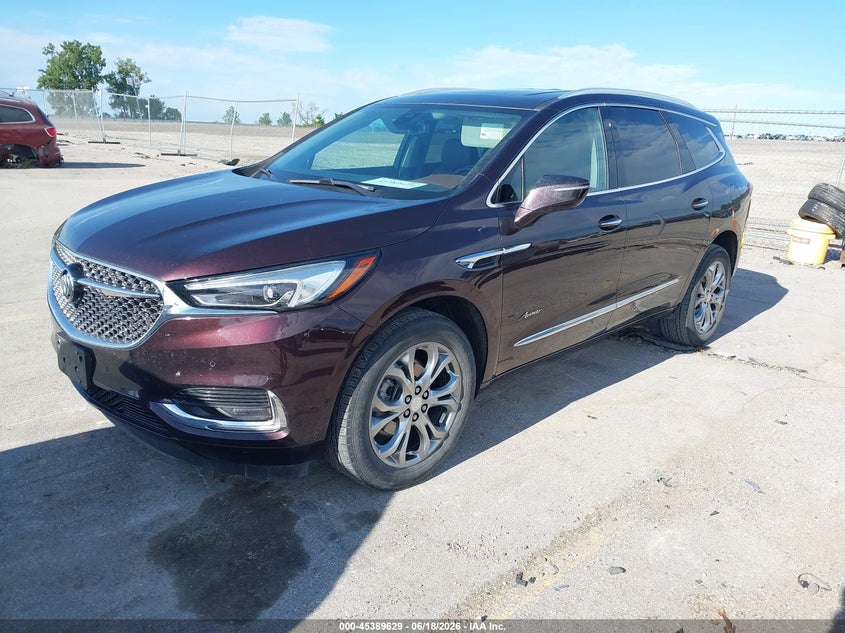 2021 Buick Enclave VIN 5GAEVCKWXMJ193737 IAAI salvage auction — HAIL, Salvage (Iowa), sold $8,900 on 2026-07-28 (photo 2)