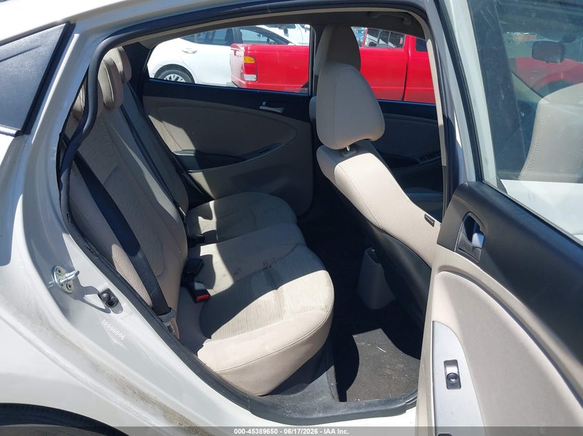 2016 Hyundai Accent VIN KMHCT4AEXGU028280 IAAI salvage auction — LEFT FRONT, Bill Of Sale (Washington), sold $1,000 on 2026-07-08 (photo 8)