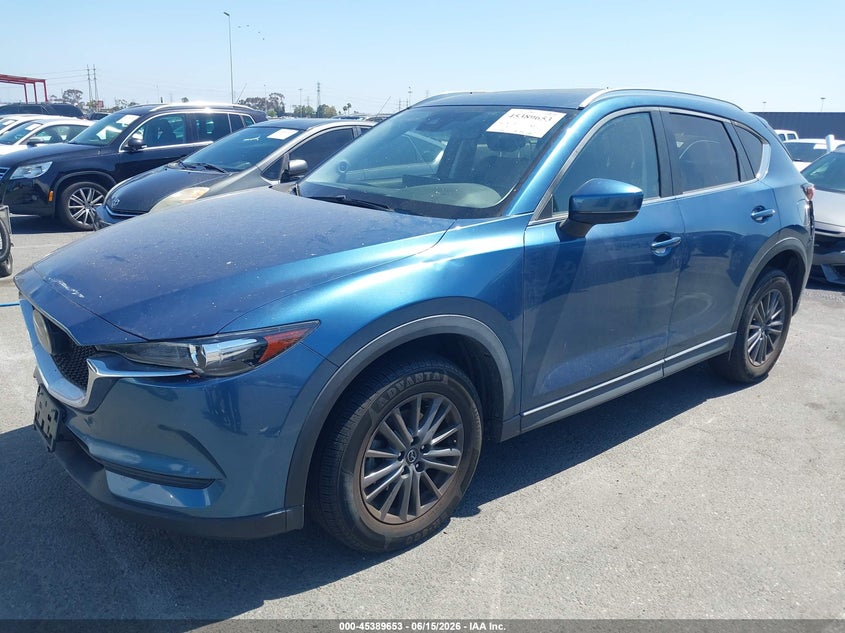 2021 Mazda Cx-5 VIN JM3KFBCM4M0442438 IAAI salvage auction — FRONT & REAR, Salvage (California), sold $8,675 on 2026-09-05 (photo 2)