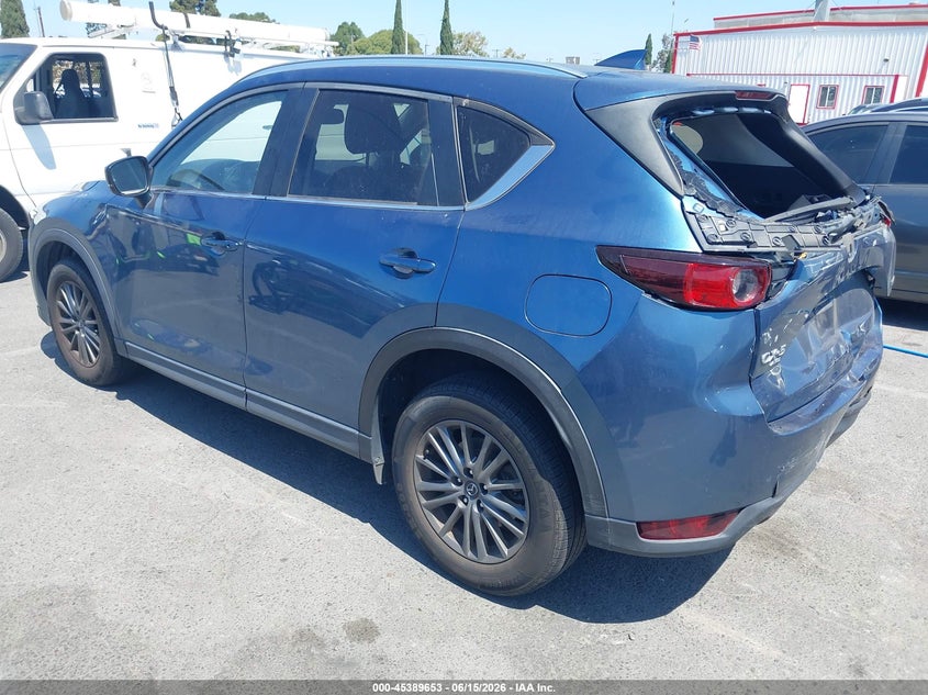2021 Mazda Cx-5 VIN JM3KFBCM4M0442438 IAAI salvage auction — FRONT & REAR, Salvage (California), sold $8,675 on 2026-09-05 (photo 3)