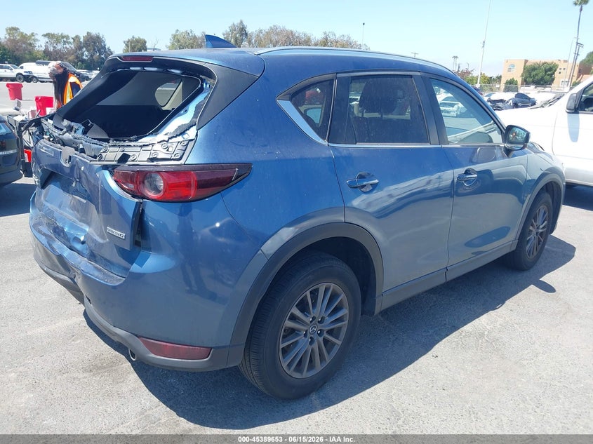 2021 Mazda Cx-5 VIN JM3KFBCM4M0442438 IAAI salvage auction — FRONT & REAR, Salvage (California), sold $8,675 on 2026-09-05 (photo 4)