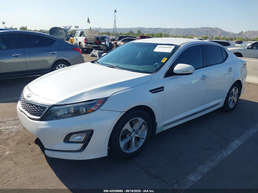 2015 Kia Optima VIN KNAGM4ADXF5078810 IAAI salvage auction — UNDERCARRIAGE, Salvage (Arizona), sold $1,500 on 2026-07-07 (photo 2)