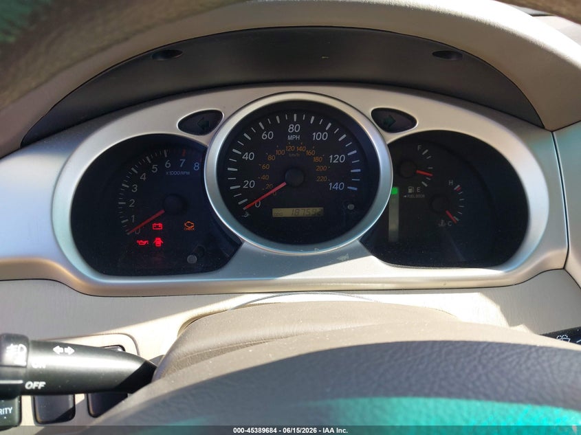 2007 Toyota Highlander VIN JTEGD21A370160661 IAAI salvage auction — NORMAL WEAR, Clear - Dealer Only (California), sold $900 on 2026-07-09 (photo 7)