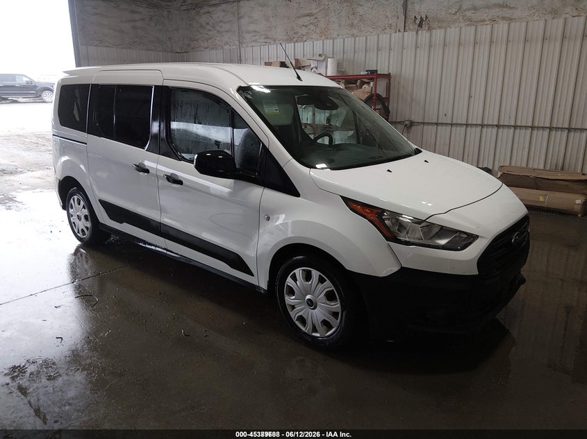 2021 Ford Transit connect VIN NM0GE9E20M1488832 IAAI salvage auction — FRONT END, Sf97 (Alaska), sold $12,175 on 2026-07-07 (photo 1)