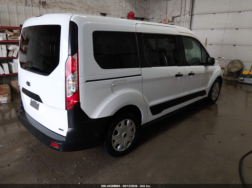 2021 Ford Transit connect VIN NM0GE9E20M1488832 IAAI salvage auction — FRONT END, Sf97 (Alaska), sold $12,175 on 2026-07-07 (photo 4)
