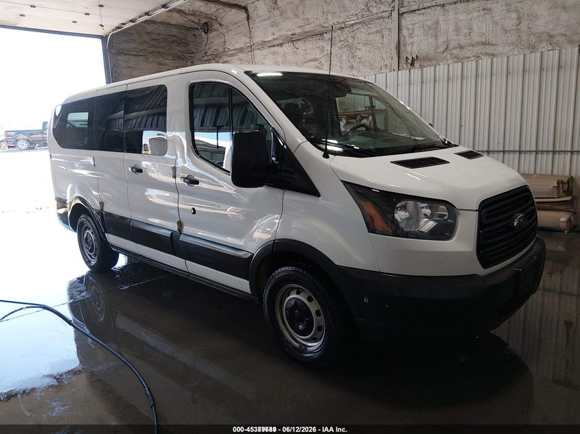2018 Ford Transit 150 VIN 1FMZK1ZM0JKB43089 IAAI salvage auction — RIGHT SIDE, Sf97 (Alaska), sold $22,500 on 2026-07-07 (photo 1)