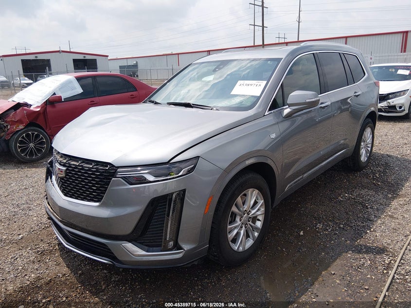 2024 Cadillac Xt6 VIN 1GYKPAR48RZ752807 IAAI salvage auction — FRONT END, Salvage (Louisiana), sold $13,325 on 2026-07-22 (photo 2)