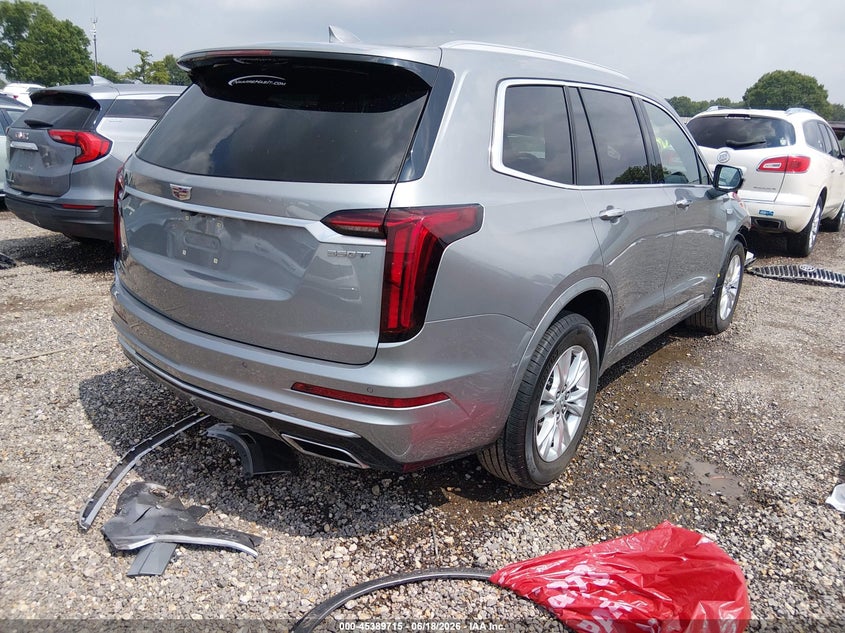 2024 Cadillac Xt6 VIN 1GYKPAR48RZ752807 IAAI salvage auction — FRONT END, Salvage (Louisiana), sold $13,325 on 2026-07-22 (photo 4)
