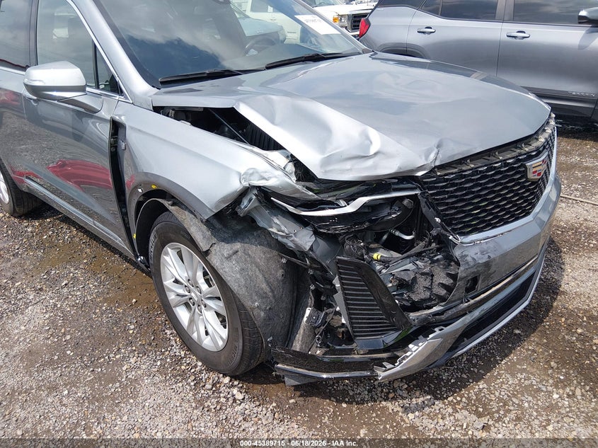 2024 Cadillac Xt6 VIN 1GYKPAR48RZ752807 IAAI salvage auction — FRONT END, Salvage (Louisiana), sold $13,325 on 2026-07-22 (photo 6)