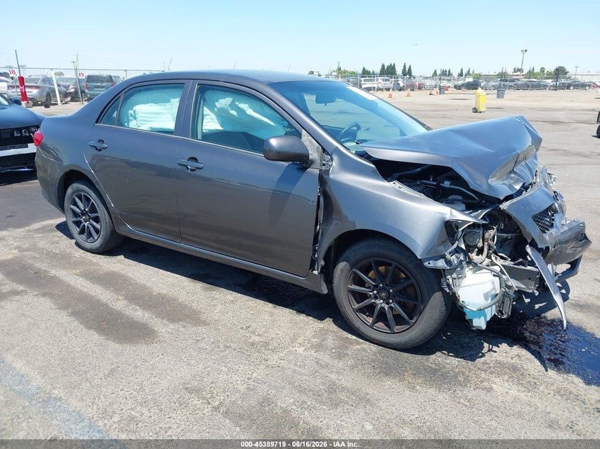 2009 Toyota Corolla VIN JTDBL40E59J017466 IAAI salvage auction — FRONT END, Salvage (California), sold $1,000 on 2026-07-08 (photo 1)