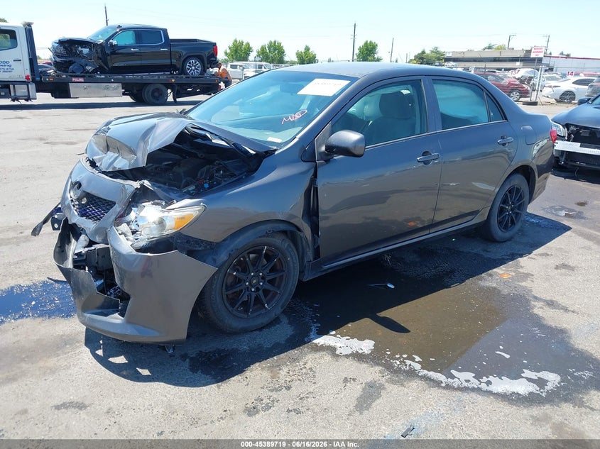 2009 Toyota Corolla VIN JTDBL40E59J017466 IAAI salvage auction — FRONT END, Salvage (California), sold $1,000 on 2026-07-08 (photo 2)