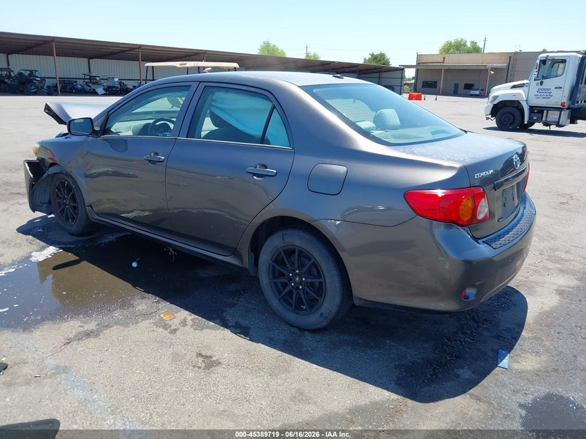 2009 Toyota Corolla VIN JTDBL40E59J017466 IAAI salvage auction — FRONT END, Salvage (California), sold $1,000 on 2026-07-08 (photo 3)