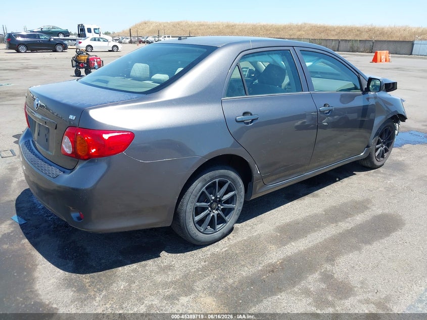 2009 Toyota Corolla VIN JTDBL40E59J017466 IAAI salvage auction — FRONT END, Salvage (California), sold $1,000 on 2026-07-08 (photo 4)