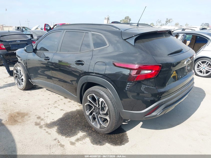 2025 Chevrolet Trax VIN KL77LJEP1SC021665 IAAI salvage auction — FRONT END, Salvage Title, sold $6,100 on 2026-07-10 (photo 3)