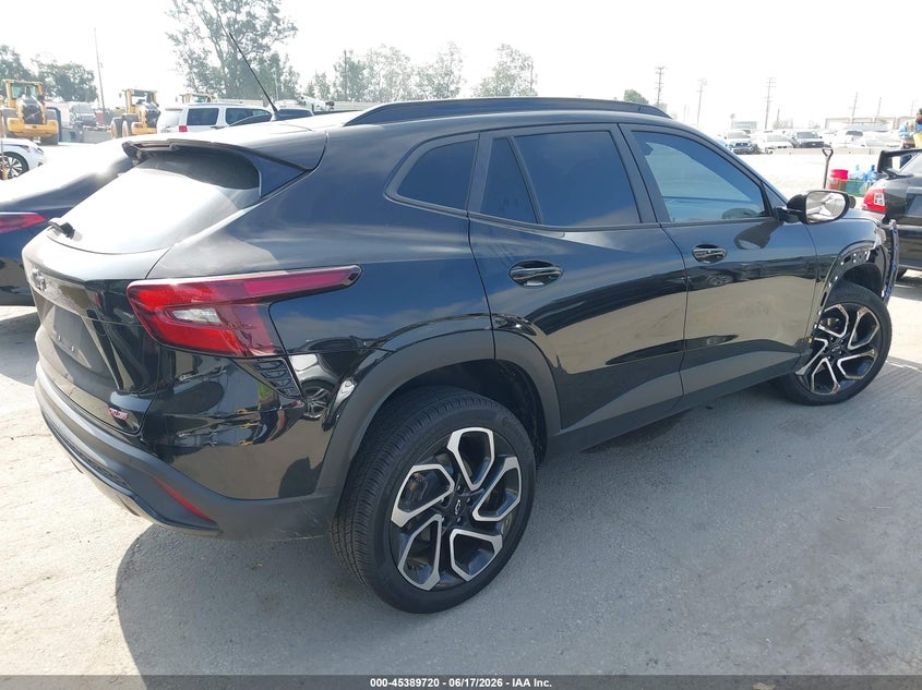 2025 Chevrolet Trax VIN KL77LJEP1SC021665 IAAI salvage auction — FRONT END, Salvage Title, sold $6,100 on 2026-07-10 (photo 4)