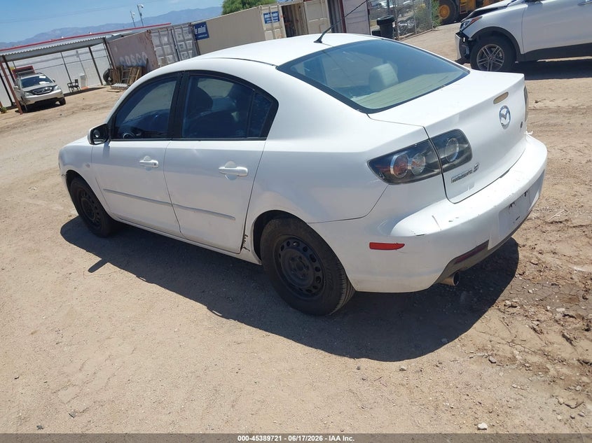 2007 Mazda 3 VIN JM1BK32F371634963 IAAI salvage auction — SIDE, Clear (Arizona), sold $500 on 2026-07-16 (photo 3)