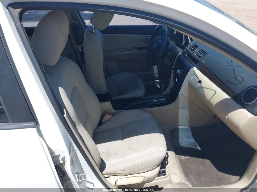 2007 Mazda 3 VIN JM1BK32F371634963 IAAI salvage auction — SIDE, Clear (Arizona), sold $500 on 2026-07-16 (photo 5)