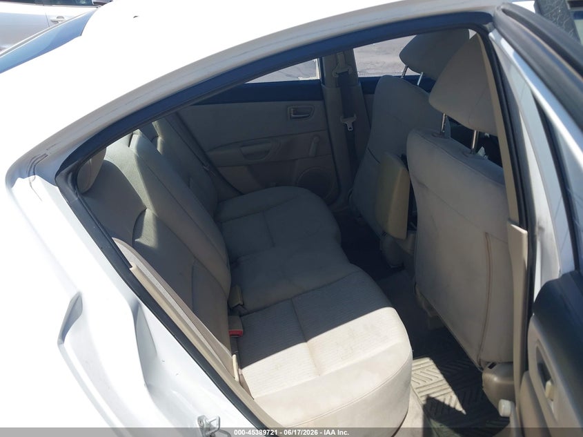 2007 Mazda 3 VIN JM1BK32F371634963 IAAI salvage auction — SIDE, Clear (Arizona), sold $500 on 2026-07-16 (photo 8)