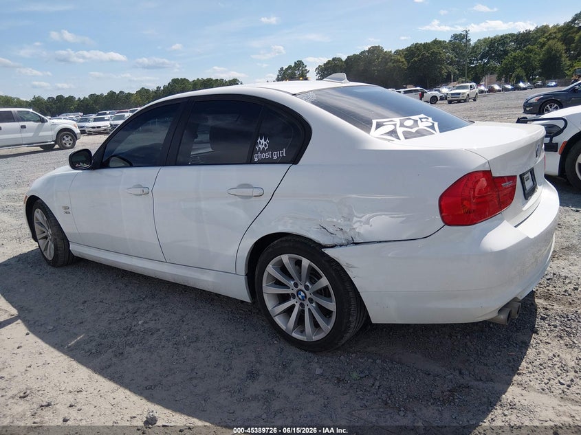 2011 BMW 3 series VIN WBAPK7G59BNN86669 IAAI salvage auction — LEFT SIDE, Salvage (South Carolina), sold $1,800 on 2026-07-28 (photo 3)