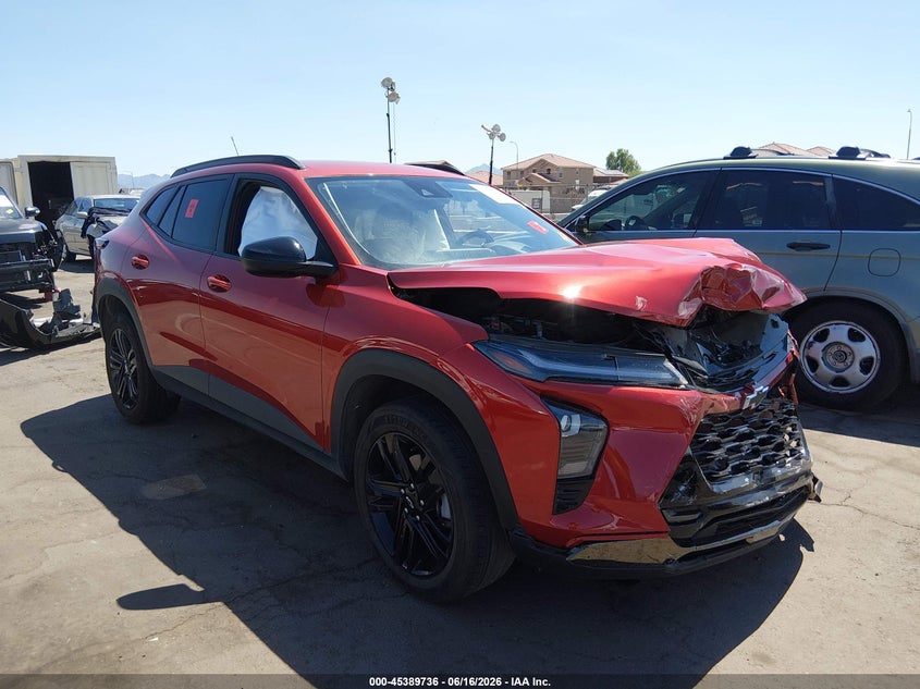 2024 Chevrolet Trax VIN KL77LKE26RC025442 IAAI salvage auction — FRONT END, Salvage (Arizona), sold $3,050 on 2026-07-28 (photo 1)