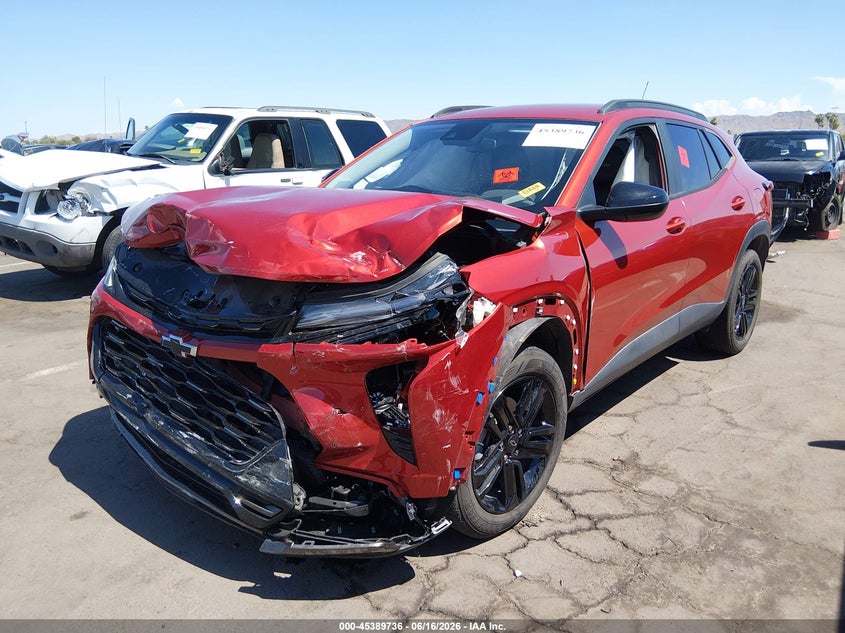 2024 Chevrolet Trax VIN KL77LKE26RC025442 IAAI salvage auction — FRONT END, Salvage (Arizona), sold $3,050 on 2026-07-28 (photo 2)