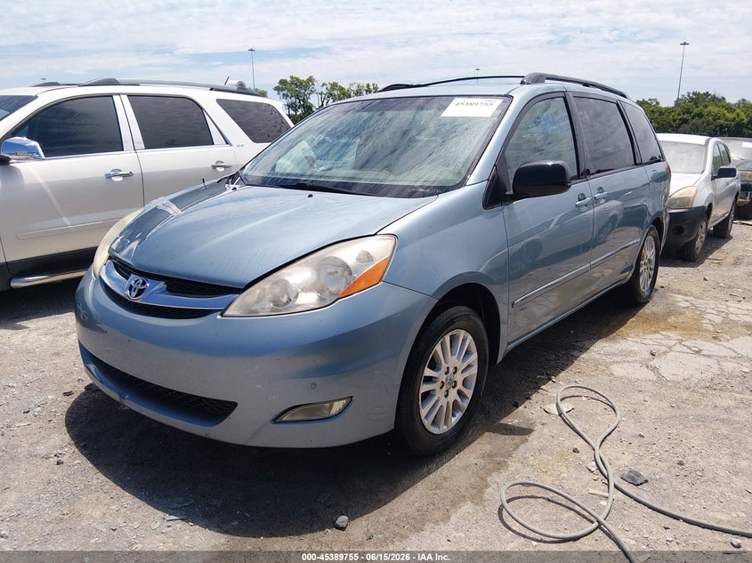 2008 Toyota Sienna VIN 5TDZK22C08S173594 IAAI salvage auction — NORMAL WEAR, Clear (Tennessee), sold $675 on 2026-07-16 (photo 2)