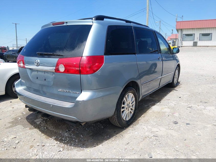 2008 Toyota Sienna VIN 5TDZK22C08S173594 IAAI salvage auction — NORMAL WEAR, Clear (Tennessee), sold $675 on 2026-07-16 (photo 4)