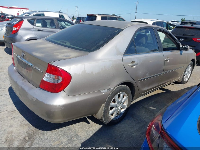 2002 Toyota Camry VIN JTDBE32K420063227 IAAI salvage auction — NORMAL WEAR, Clear - Dealer Only (California), sold $600 on 2026-07-09 (photo 4)