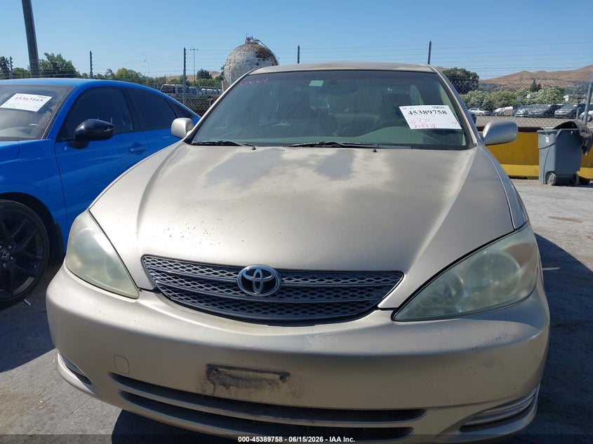 2002 Toyota Camry VIN JTDBE32K420063227 IAAI salvage auction — NORMAL WEAR, Clear - Dealer Only (California), sold $600 on 2026-07-09 (photo 6)